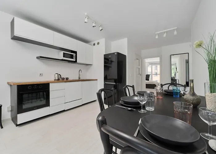 Spacious Dmowskiego By The River With Parking & Balcony By Renters Apartman *